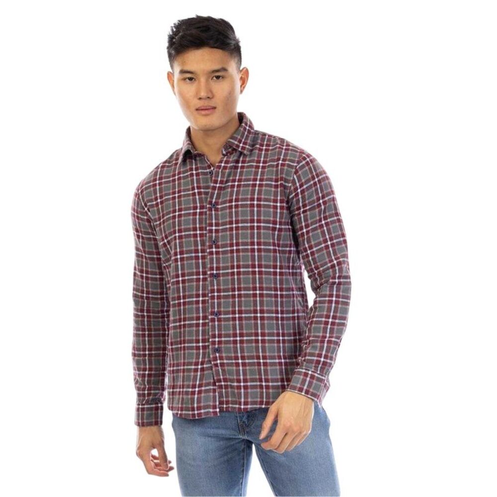 Peter Werth Mens Enbrook Long-Sleeved Shirt / Multicolored